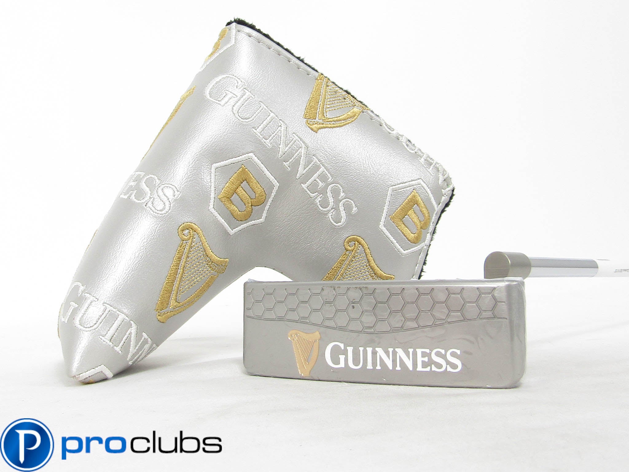 NEW BETTINARDI GUINNESS X LIMITED RUN BB-1 WIDE ST PATRICK'S DAY PUTTER #463866