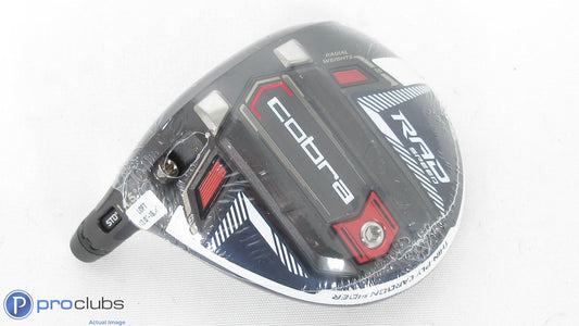 NEW! Left Handed Cobra RAD Speed 14.5* - 3 Wood - Head Only w/adapter - L/H 367494