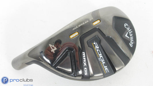 Mint! Left Handed Callaway Rogue ST MAX OS 21* 4 Hybrid -Head Only- 368306