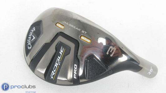 Mint! Callaway Rogue ST Pro 20* 3 Hybrid -Head Only- 368318