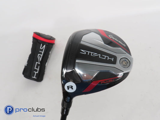 New! Left Hand TaylorMade Stealth PLUS+ 15* 3 Wood w/HC - HZRDUS Regular 373121