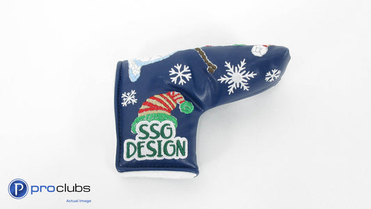 Limited Release! Sugar Skull Golf "Snowman" Blade Putter Headcover - 328149