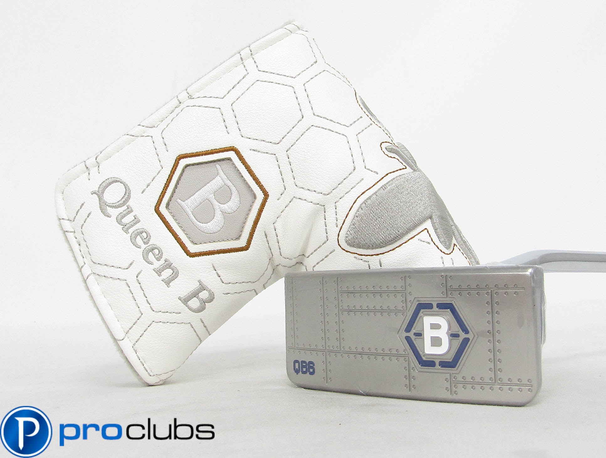 NEW BETTINARDI STUDIO B RESERVE INDUSTRIAL QUEEN B QB6 PUTTER 34" #464140