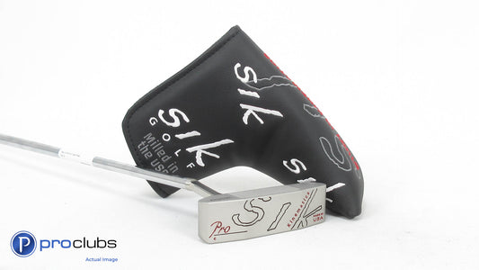 New! Left Handed SIK Pro C Series Slant Neck 35" Putter w/ HC (Topline) - 368027