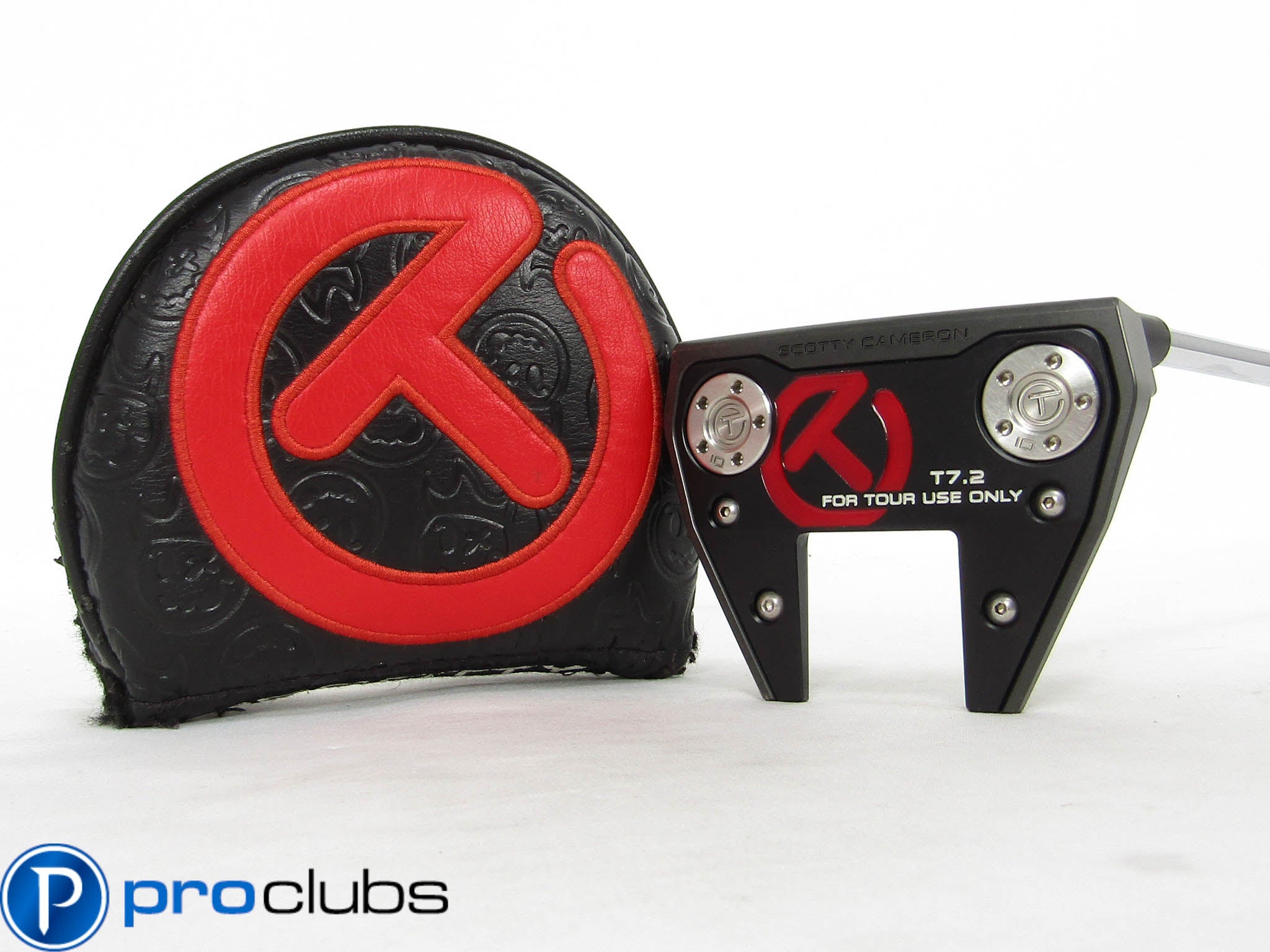 SCOTTY CAMERON TOUR ONLY '2025 PHANTOM T7.2 BLACK WELDED PLUMBERS NECK PUTTER