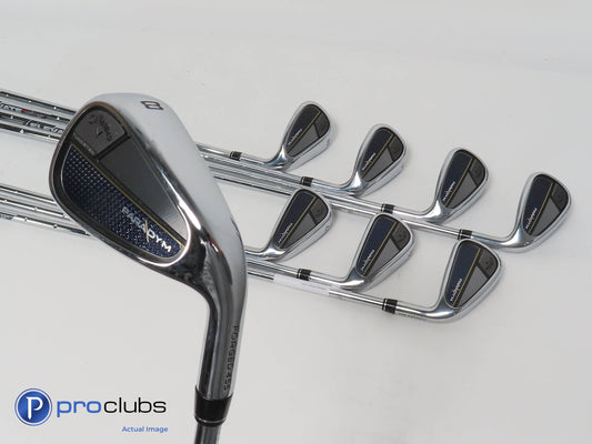 Nice Callaway PARADYM 5-PW,AW,GW IRON SET - Elevate 95 Regular Flex +1/4" 377683