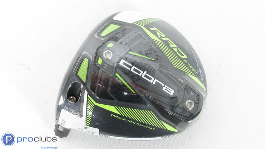 NEW! Left Handed Cobra King RAD Speed 9.0* Driver - Head Only w/adapter - L/H 369449