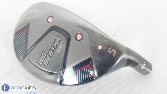 NEW! Callaway Big Bertha B21 24* - 5 Hybrid - Head Only - R/H 369484