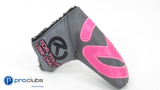 SCOTTY CAMERON TOUR INDUSTRIAL PINK / CHARCOAL BLADE PUTTER HEADCOVER #329091