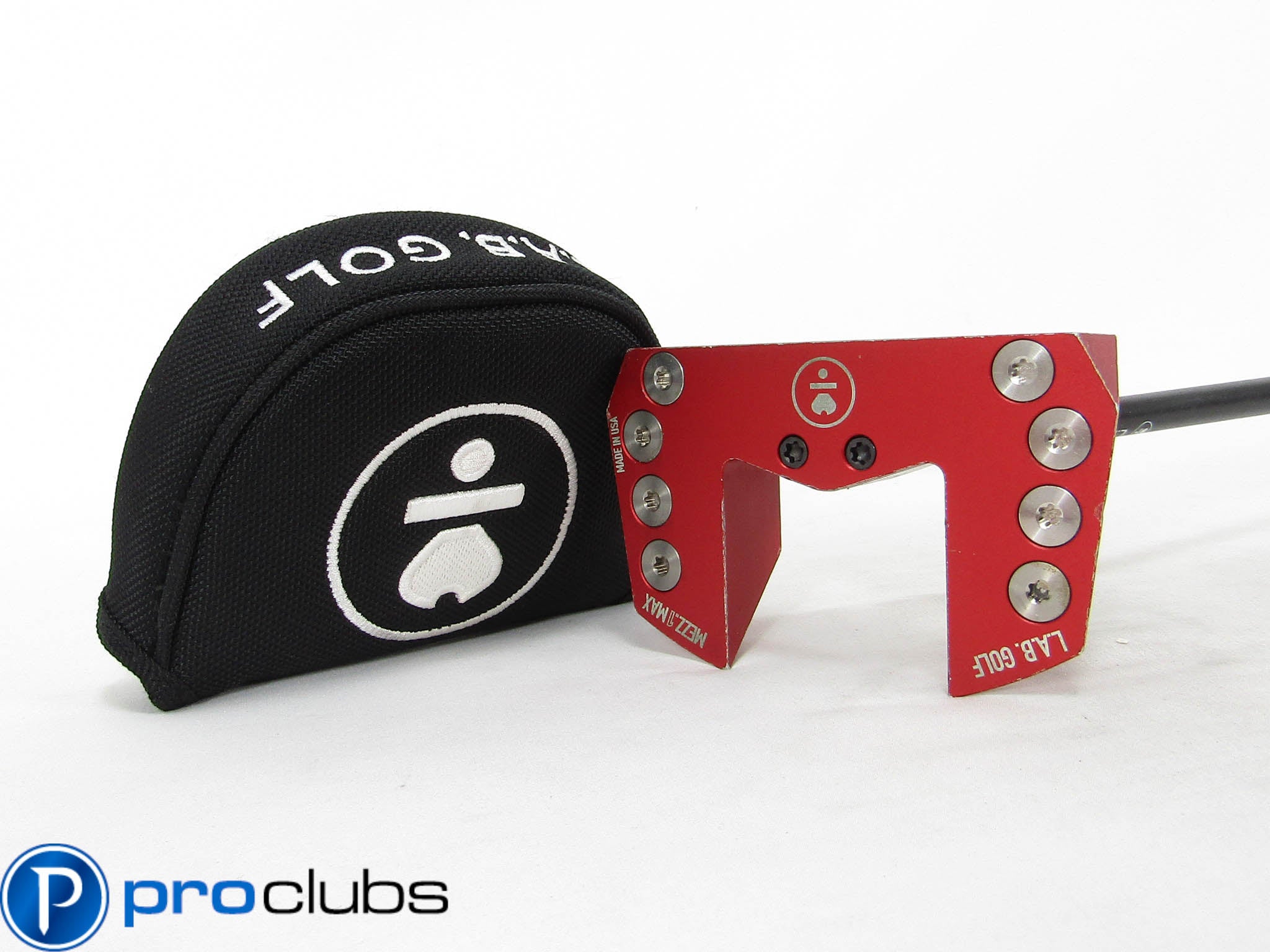 LAB GOLF MEZZ.1 MAX RED (70* LIE) PUTTER 35" ACCRA BLACK SHAFT w/HEADOVER 474565