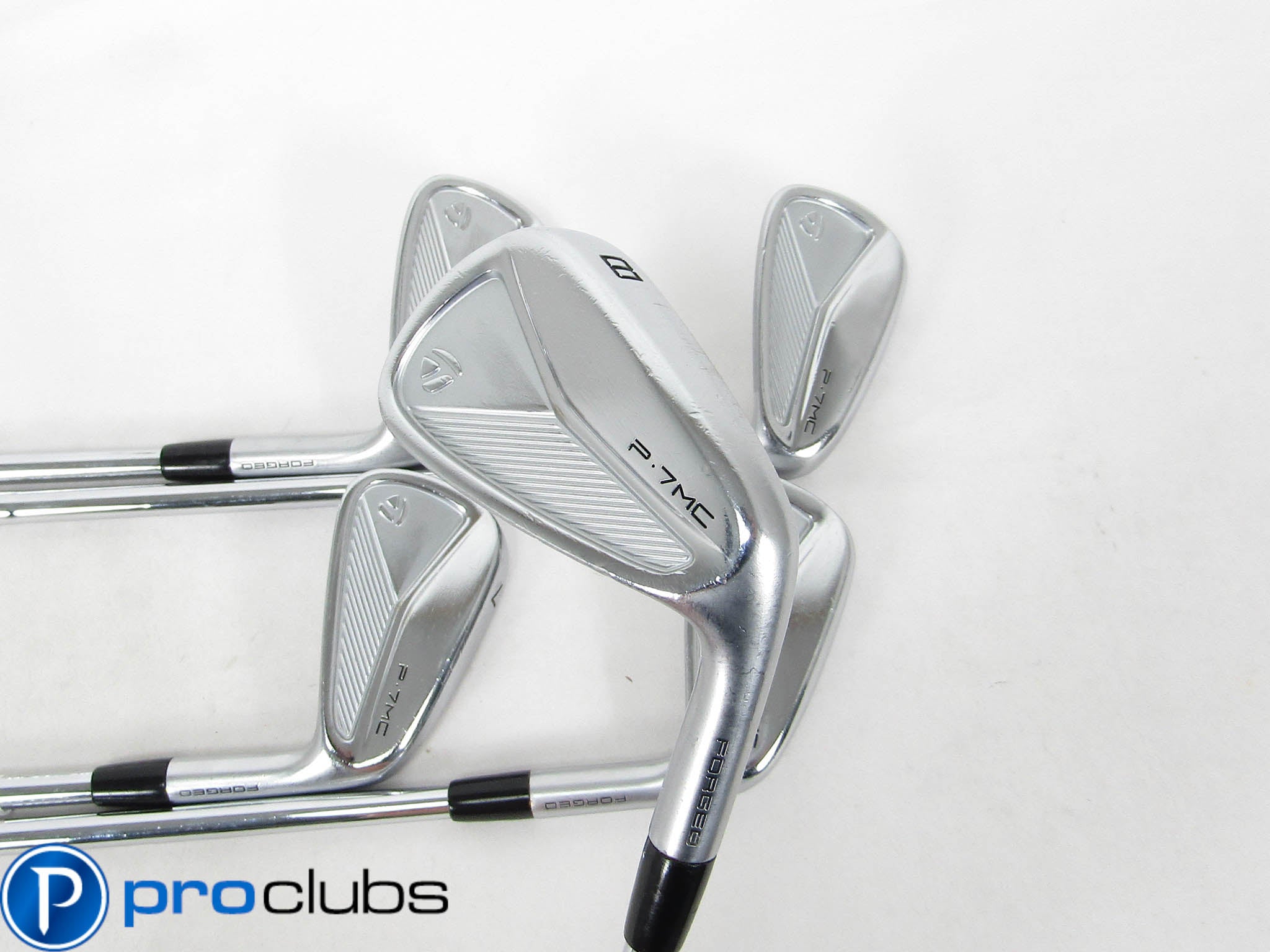 TAYLORMADE P7MC FORGED IRONS 6-PW STEEL NIPPON NS PRO 950GH STIFF FLEX #458769