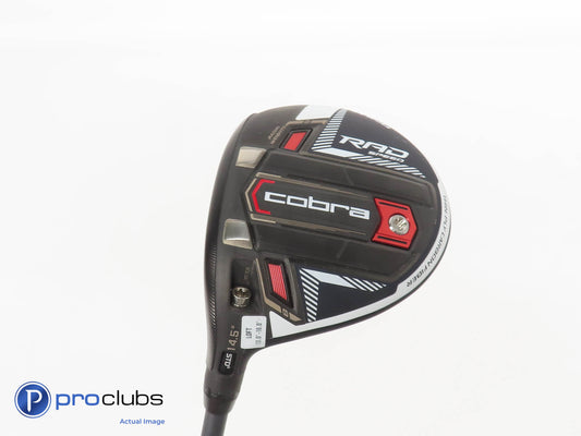 Left Handed Cobra RAD Speed 14.5* 3 WOOD Peacoat - HZRDUS iM10 Regular - 375920