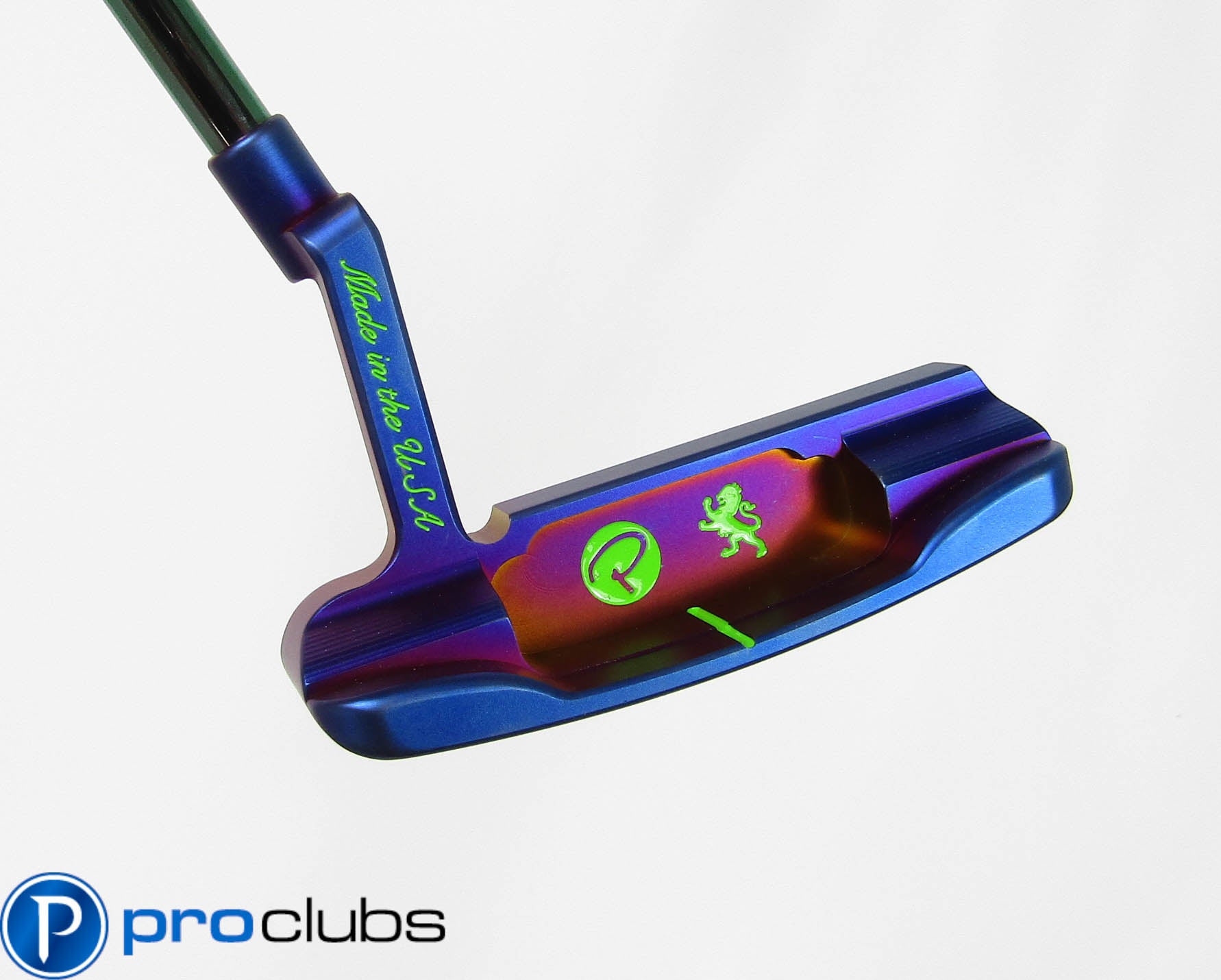 NEW PIRETTI CUVIO 365G CUSTOM BLUE PEARL PUTTER 35" #457561