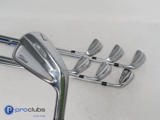 Titleist 2021 T100s Forged Irons 4-PW Steel Project X 6.0 Stiff (-1/2") 358347