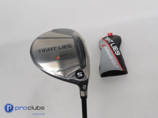 New! Adams 2022 Tight Lies 16* 3 Wood w/HC - Aldila Synergy 50 Stiff Flex 372779