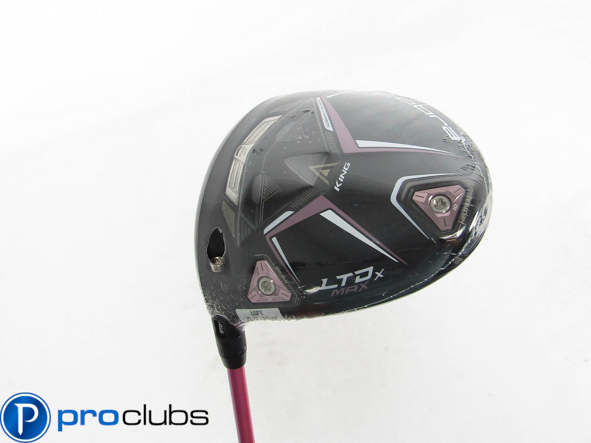 NEW Left Handed LADIES COBRA LTDx MAX 12* DRIVER ALDILA NV PINK #454528