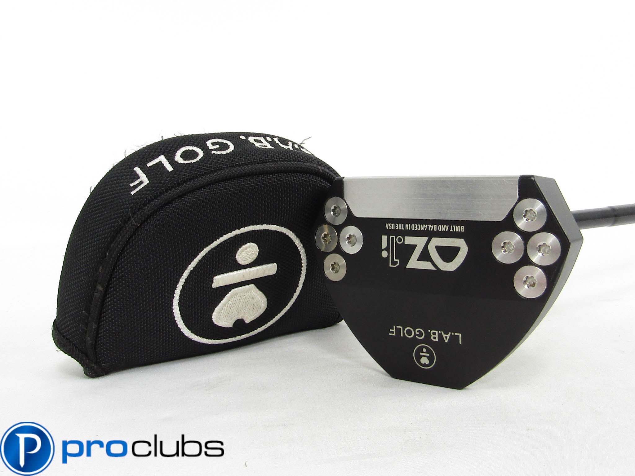LAB GOLF OZ.1i (69* LIE) PUTTER 34" BLACK STEEL SHAFT w/ HEADCOVER #454570