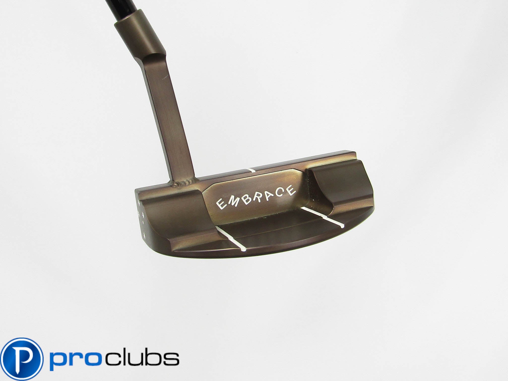 EMBRACE CUSTOM MILLED WELDED MID SLANT PUTTER 34" #468936