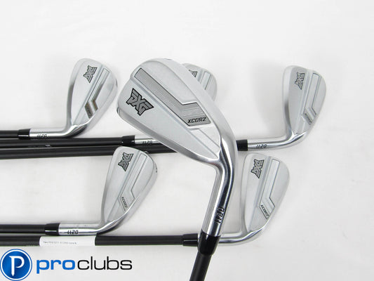 Nice! PXG 0211 XCOR2 IRONS IRON SET 5-PW GRAPHITE MMT 80 STIFF FLEX #429935