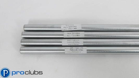 (4) NEW KBS TOUR C-TAPER LITE X-FLEX STEEL IRON SHAFTS .370 TIP #403459