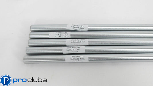 (5) NEW KBS TOUR C-TAPER LITE REGULAR FLEX STEEL IRON SHAFTS .370 TIP #403460