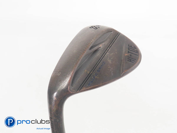 Left Handed TaylorMade Milled Grind HI-TOE 3 58*(10*) WEDGE - Wedge Fl
