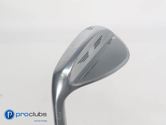 Left Handed Titleist Vokey SM9 Chrome 56*(10*) WEDGE S-Grind - Wedge Flex 382613