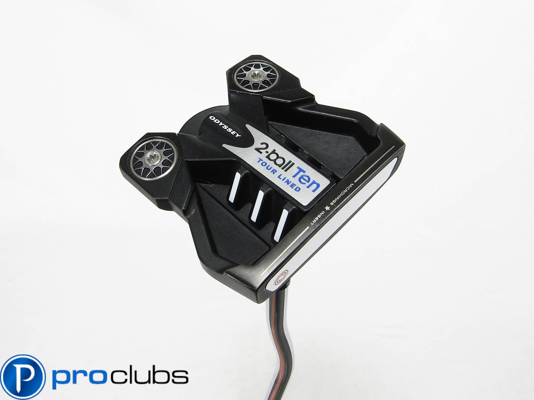 Tour Issue! ODYSSEY 2-BALL TEN TOUR LINED PUTTER 34.5" w/ TOUR INSERT #447532