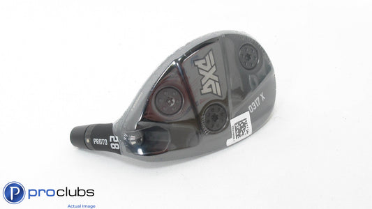 NEW PXG 0317X PROTO 28* DEGREE #6 HYBRID -HEAD ONLY- w/ ADAPTER #337089