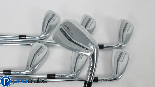 NEW COBRA '2022 KING FORGED TEC-X IRONS 5-PW,GW STEEL KBS REGULAR #413413