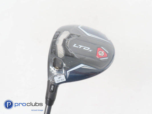 New! Left Handed Cobra King LTDx Peacoat 15* 3 Wood - EF Riptide Senior - 359185