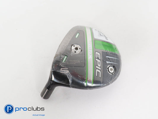 New! Left Handed Callaway 2021 EPIC MAX 5 Wood - Head Only - L/H - 378563