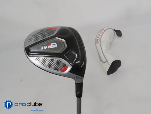 Nice Ladies TaylorMade M6 16.5* 3 WOOD w/Cover - TM 45g Ladies Flex 382674