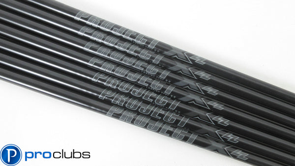 NEW PROJECT X LZ BLACKOUT PVD 5.5 REGULAR FLEX STEEL IRON SHAFT 4-PW .