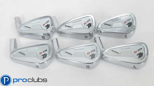 -BRAND NEW- NEW LEVEL 623 CB FORGED IRONS IRON SET 5-PW -HEADS ONLY- (406862)