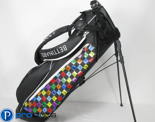 NEW BETTINARDI X MONOPOLY GAME PIECES VESSEL VLS STAND BAG (BLACK/MULTI-COLOR)