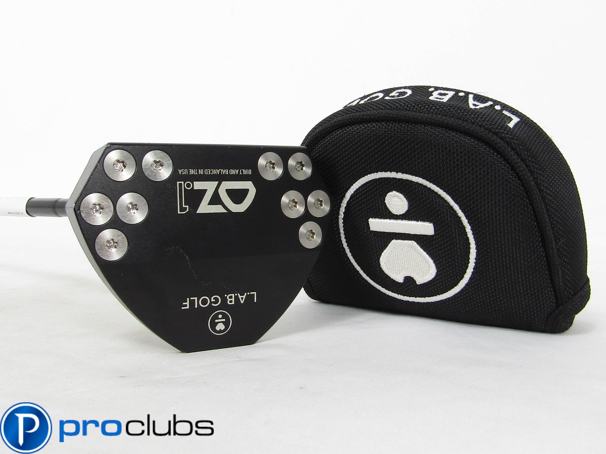 LEFT HANDED LAB GOLF OZ.1 (70* LIE) PUTTER 33" w/ HEADCOVER #459394