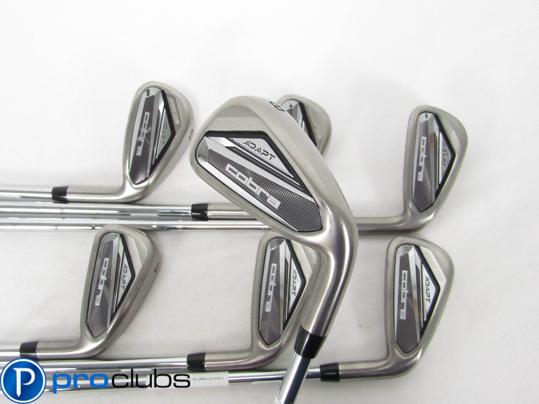 COBRA DS ADAPT IRONS 5-PW,GW STEEL KBS TOUR LITE STIFF FLEX #457505