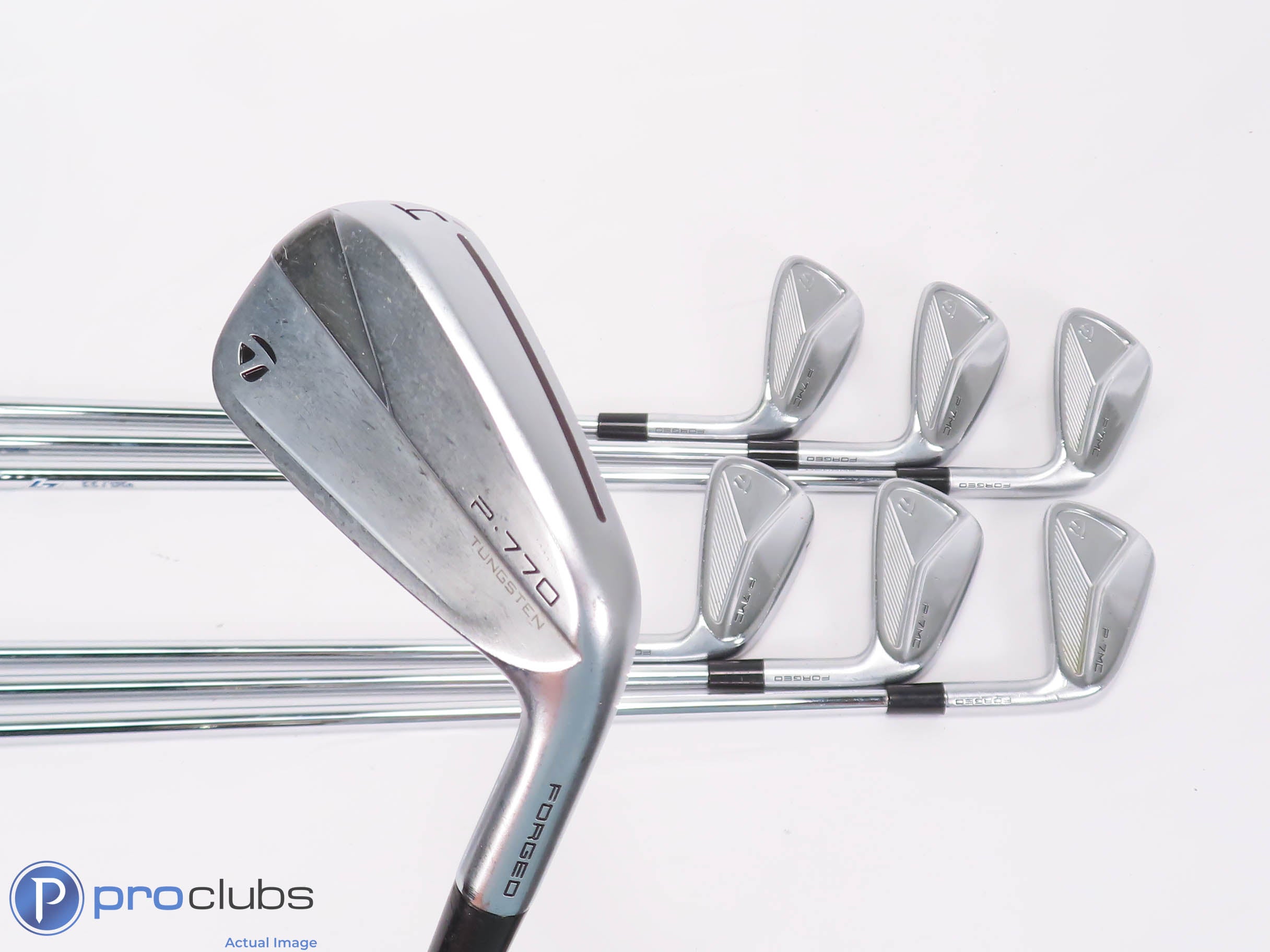 TaylorMade '23 P770 / P7MC 4-PW Combo IRON SET Project X LZ X-Flex Steel 460090