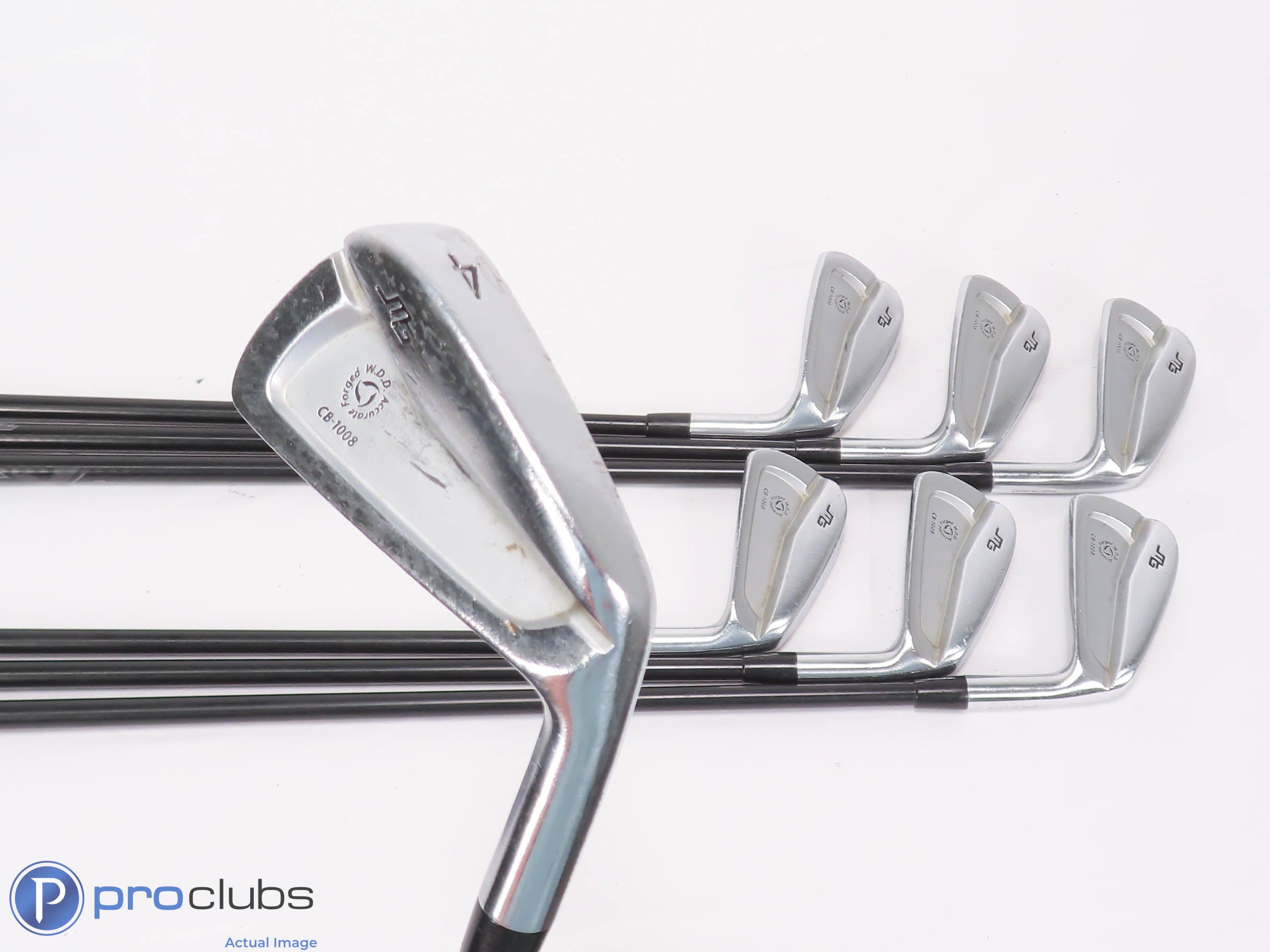 Miura CB-1008 4-PW IRON SET - Project X LZ Black 6.5 X-Flex Steel 459813