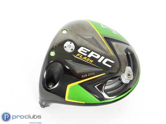 Left Handed! Callaway Epic Flash Sub Zero 9* Driver - Head Only - 417656