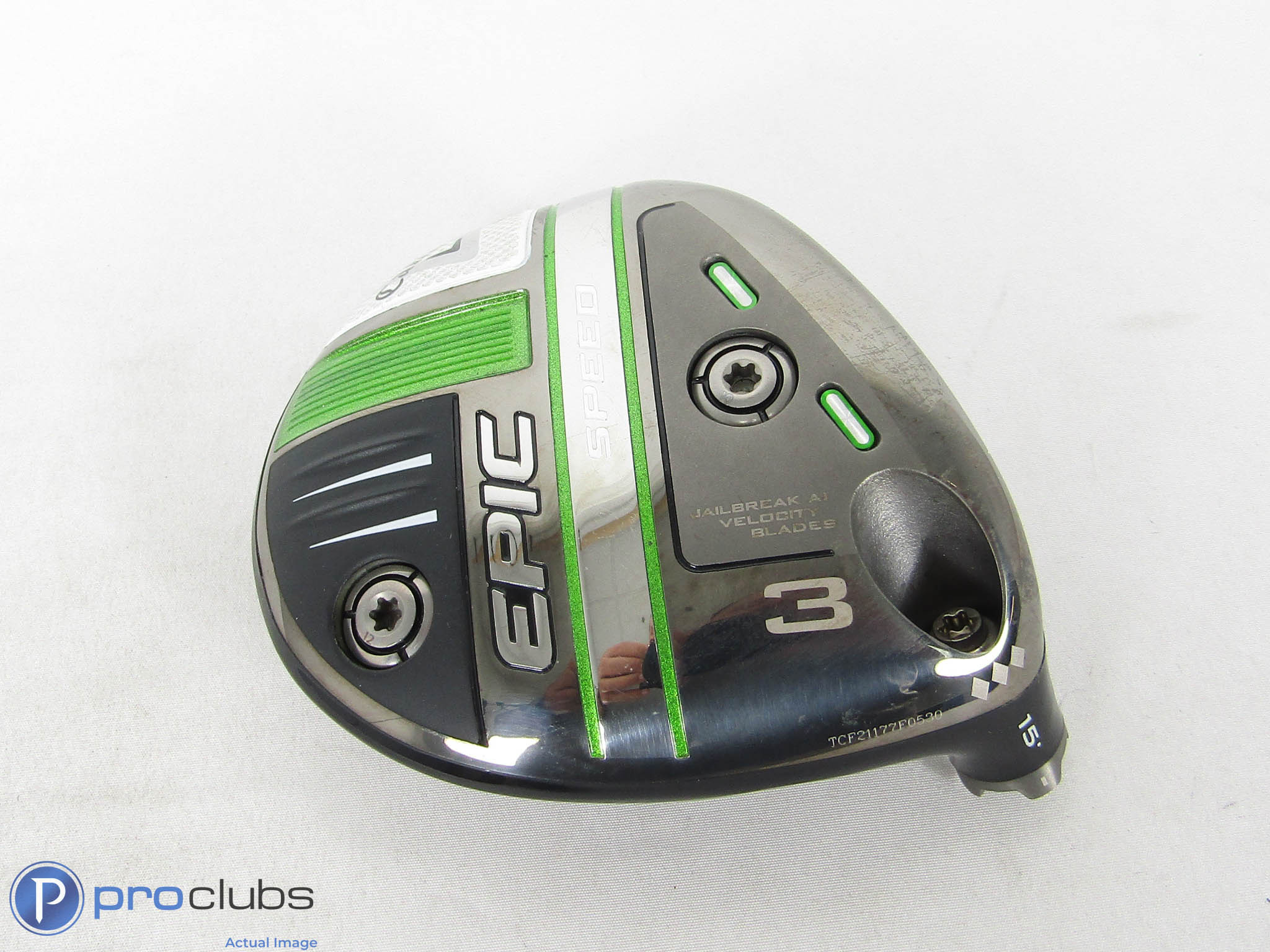 Tour Issue! Callaway Epic Speed Triple Diamond 15* 3 Wood - Head Only - 460293