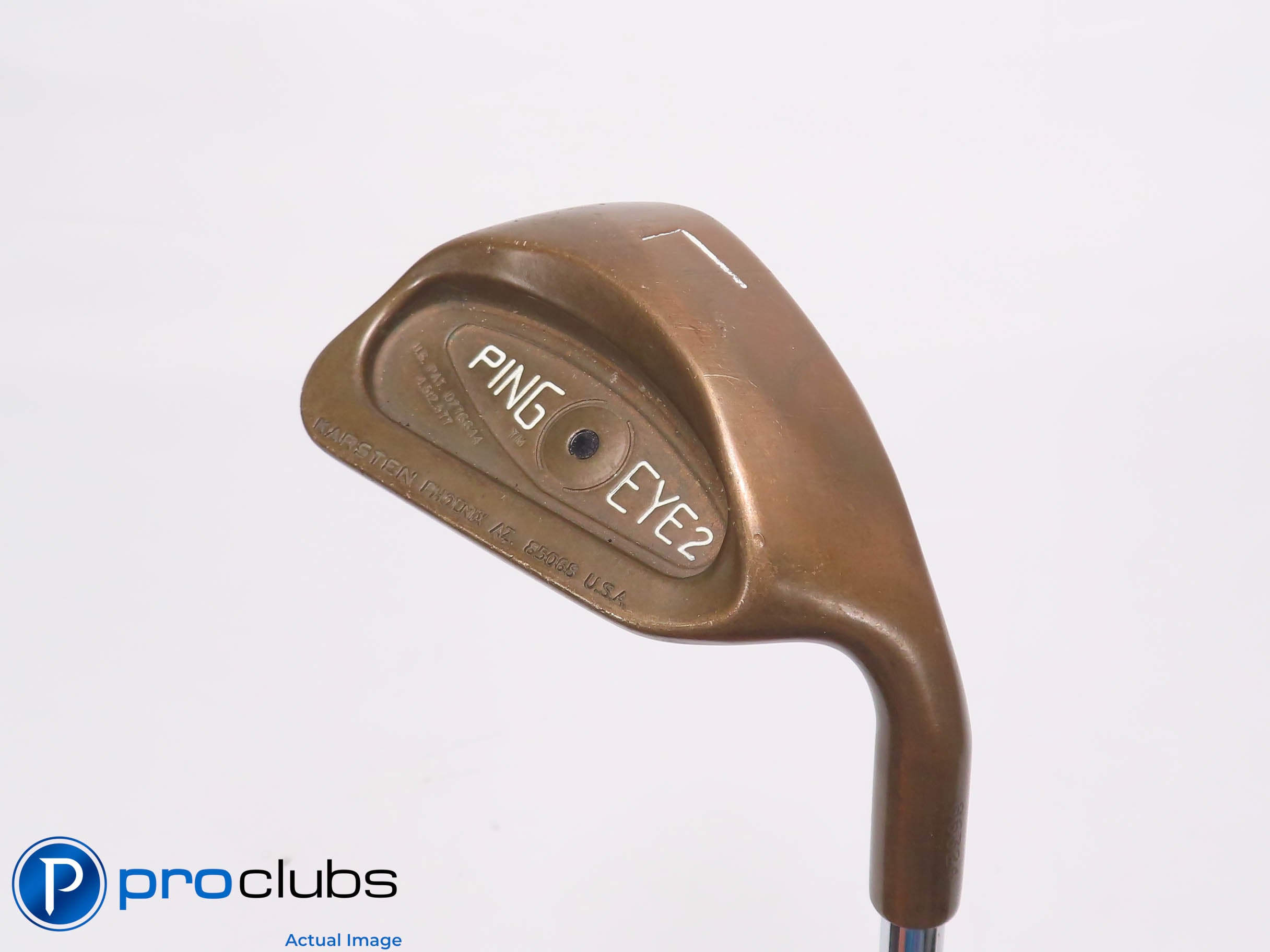 Ping EYE 2 BECU Copper Black Dot Lob Wedge - Ping ZZ-Lite Stiff Flex - 460769