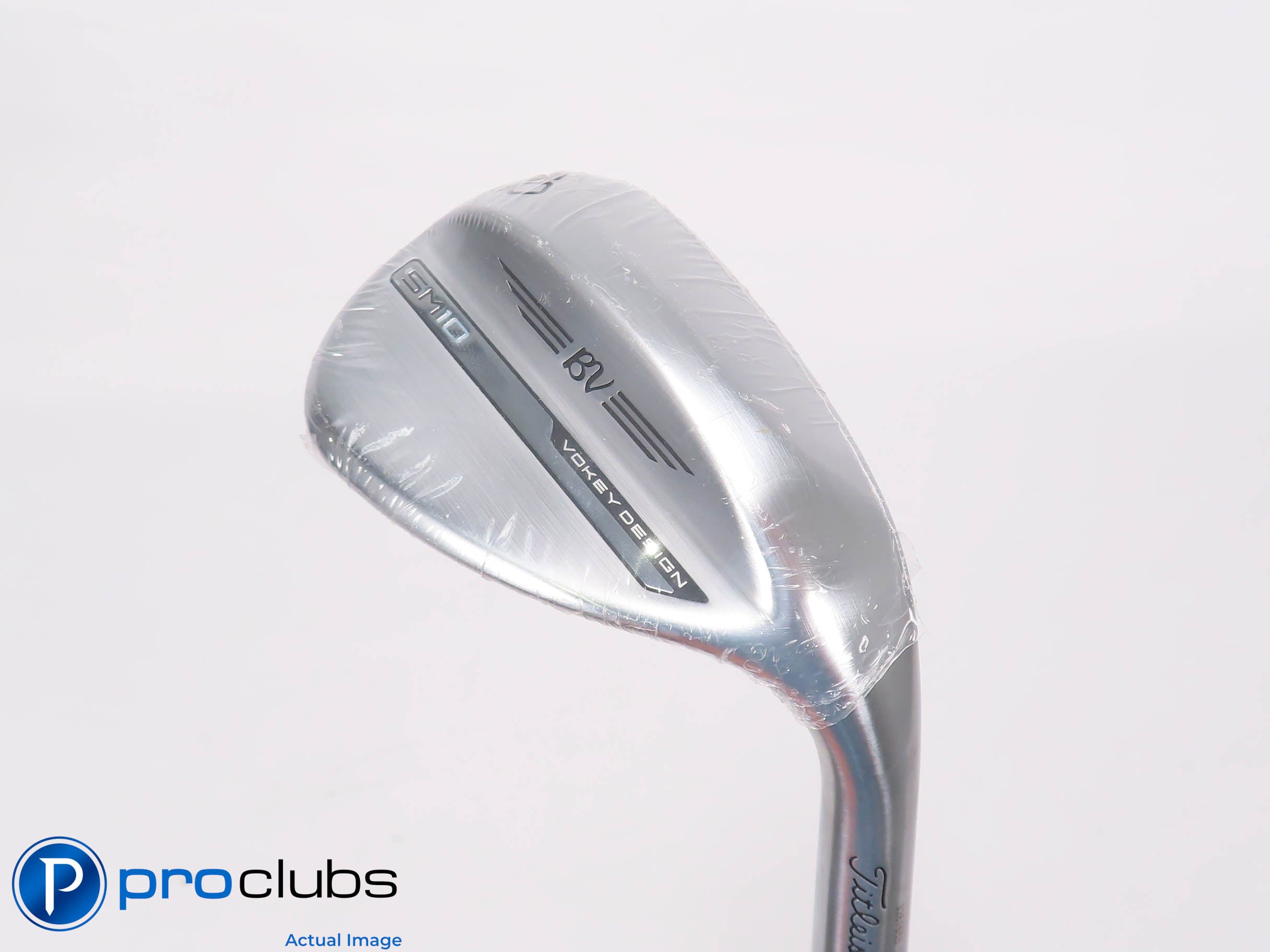 New! Titleist Vokey SM10 Chrome D-Grind 60*(12*) Wedge - DG S200 Stiff - 460930