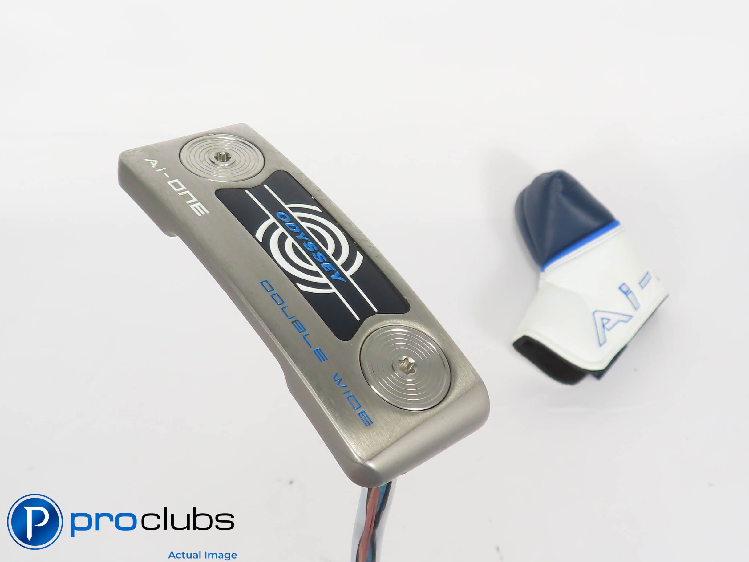 Odyssey Ai-ONE DOUBLE WIDE 33" Chorme Putter w/Cover - 460765