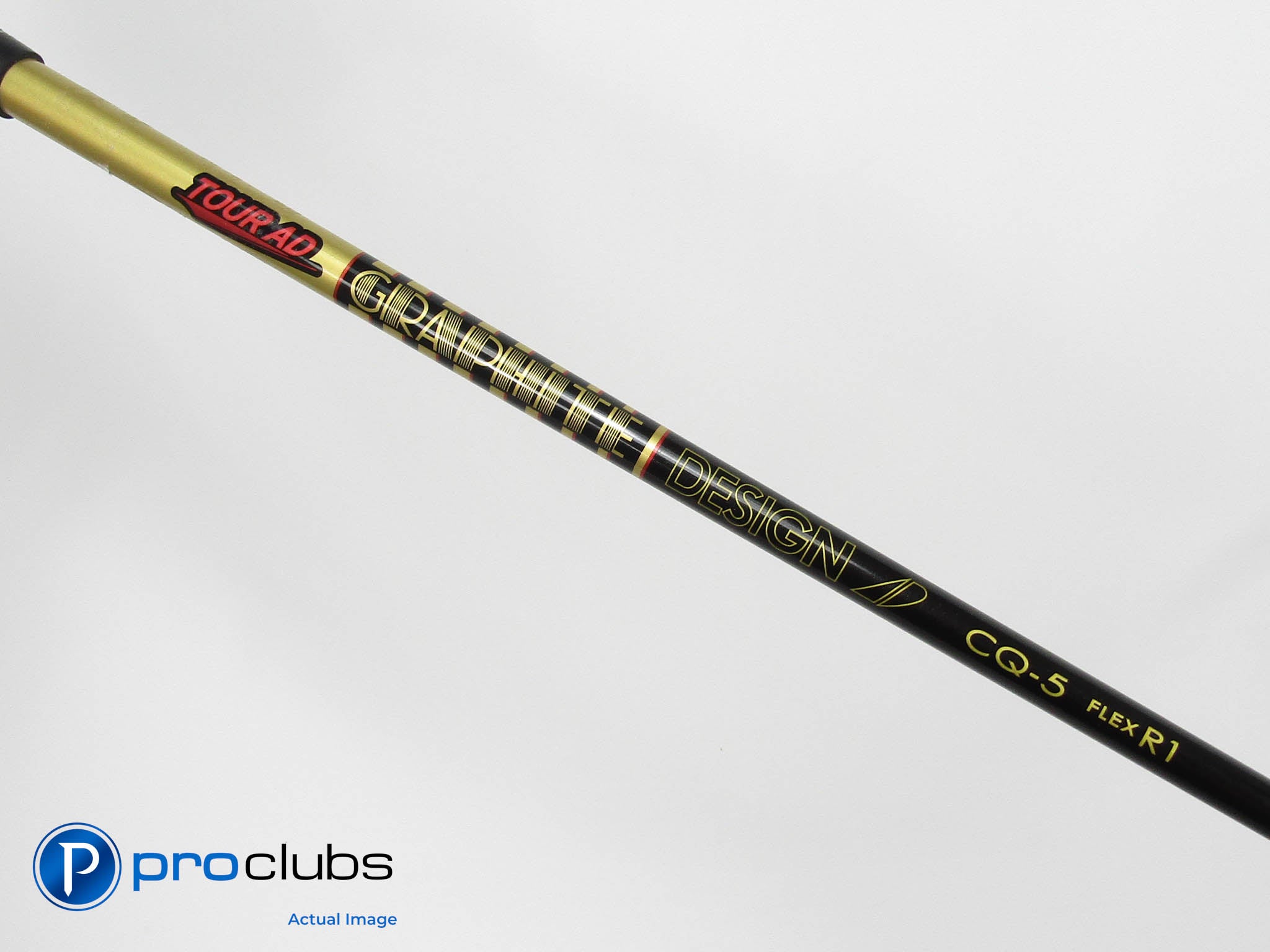 Graphite Design TOUR AD CQ 5 R1 Regular Flex Fairway Shaft-TaylorMade Tip 458836