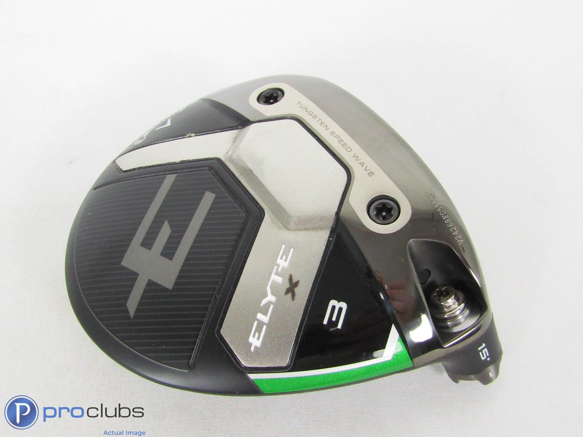 Excellent! Callaway ELYTE X 15* 3 Wood - Head Only - 460992