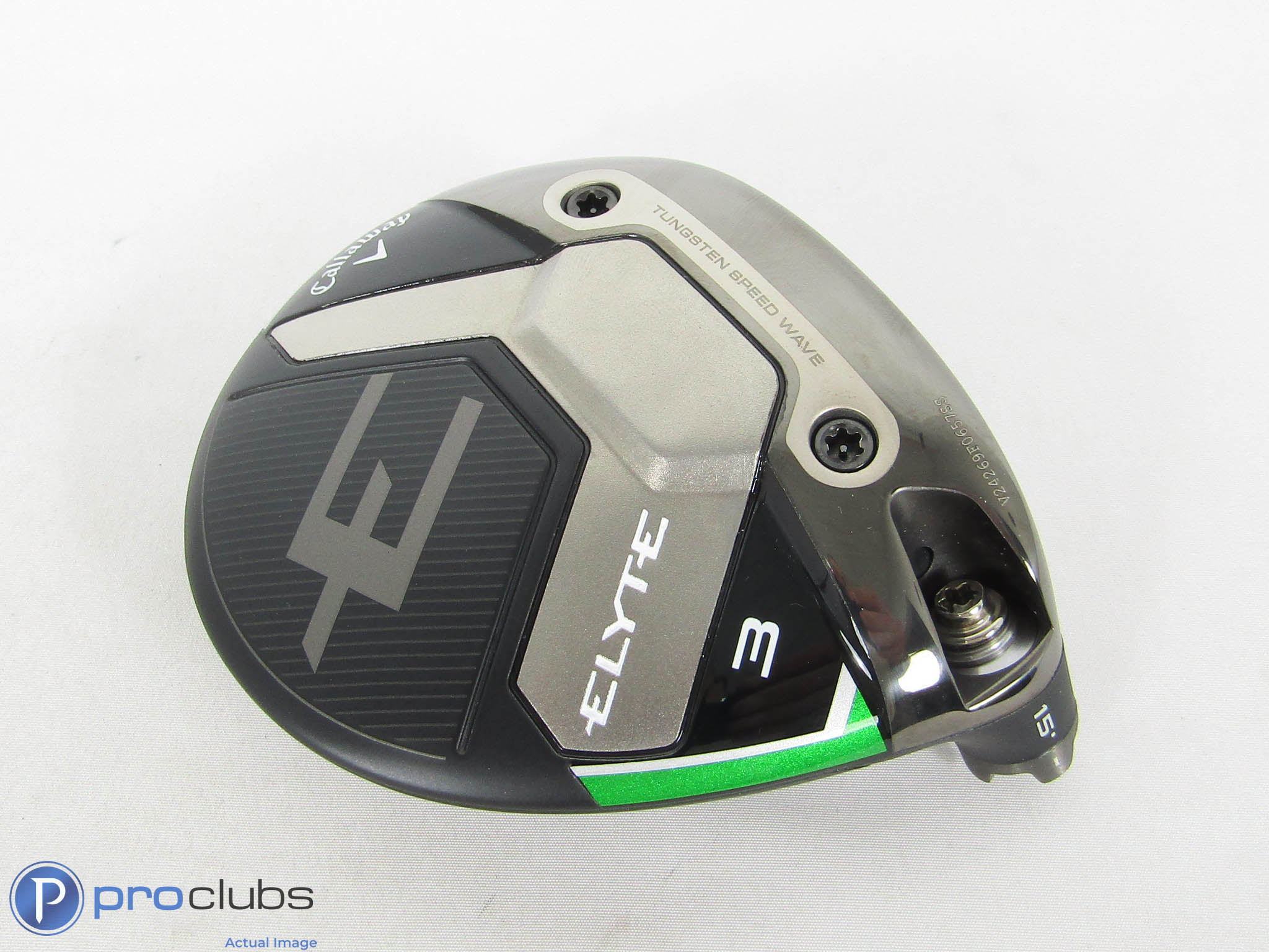 Mint! Callaway ELYTE 15* 3 Wood - Head Only - 460991