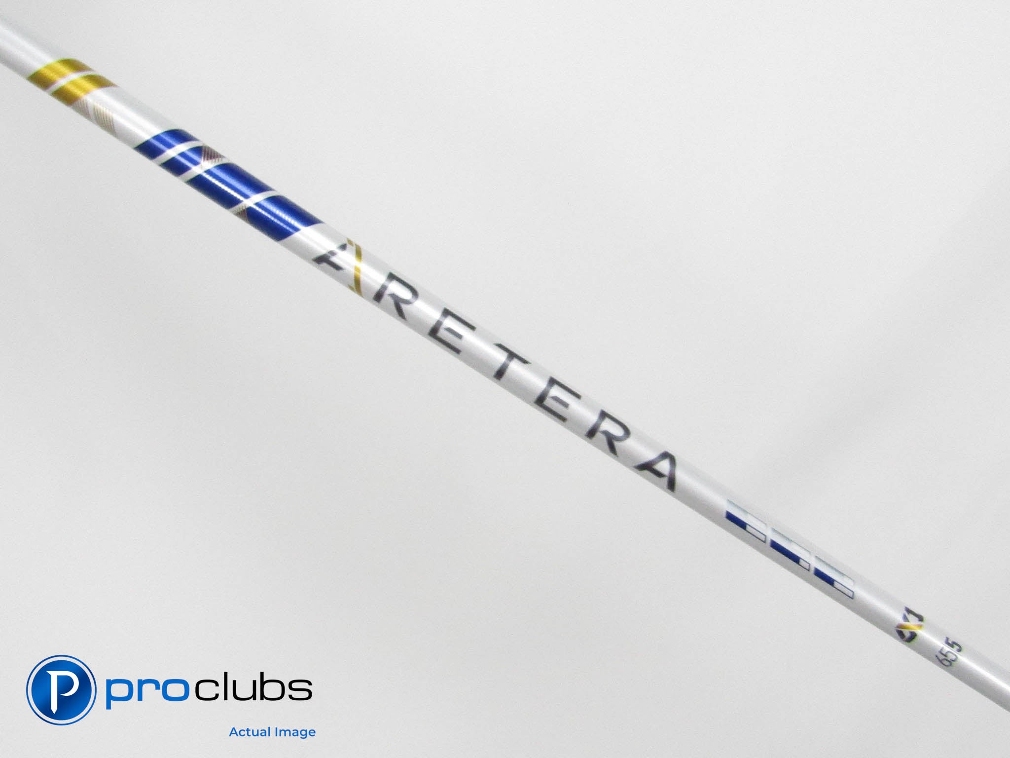 ARETERA ALPHA ONE Blue 65 5 X -Flex Driver Shaft w/ Titleist Tip #460658