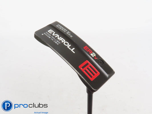 EVNROLL ER2v Black Mid Slant 35" Putter - EVNROLL TourTac Grip - 418605